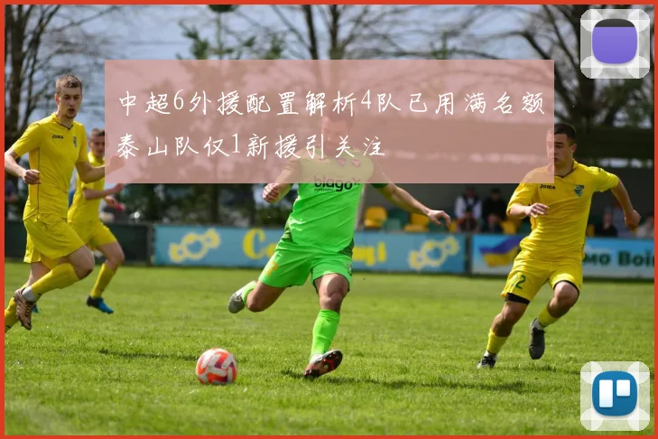 中超6外援配置解析4队已用满名额泰山队仅1新援引关注